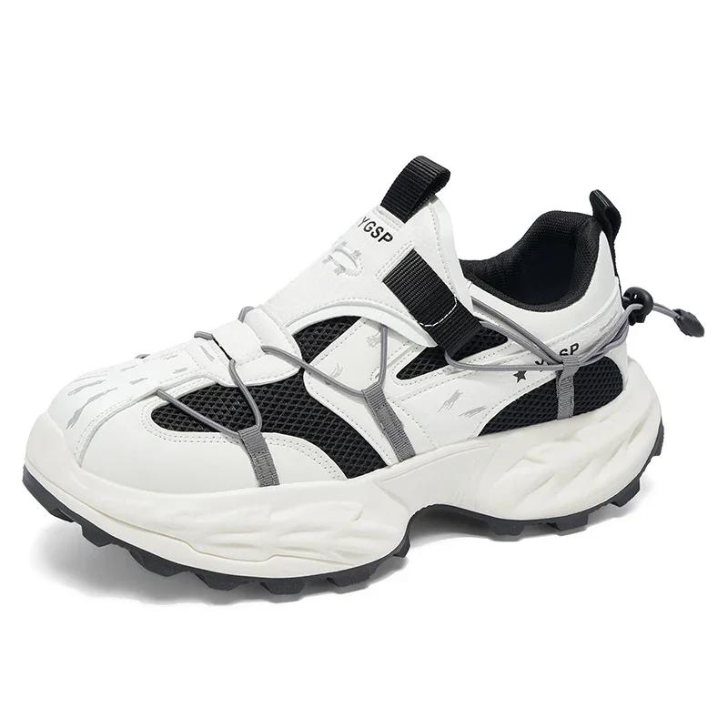 2025 Mesh Breathable Shoes for Men Sports Running Casual Ladies Fitness Vulcanize Shoes New Men's Luxary Chunky Sneakers