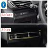 Head Lights Lamps Switch Control Button Panel Cover Trim For Peugeot 3008 5008 GT 2017 -  Carbon Fiber Interior Accessories