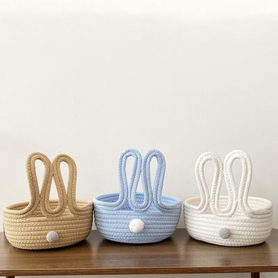 Panier de Rangement pour Fil de Coton Panier à Tricoter Organisateur de Snacks et Jouets Boîte de Rangement