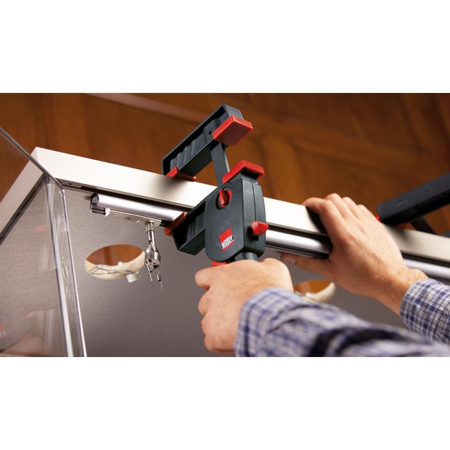 

BESSEY BE-DUO30-8 Зажим для лампы DuoKlamp для работы одной рукой 300/85, 1,2 кН