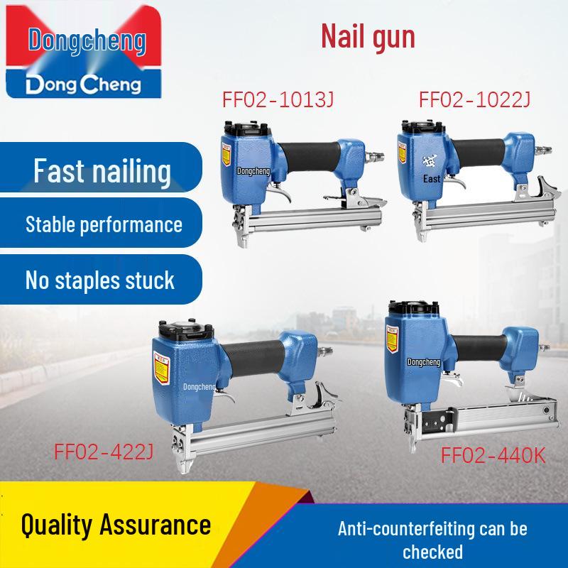 אקדח סיכות FF02/05-422J עם סיכות בצורת U - ללא תקיעות