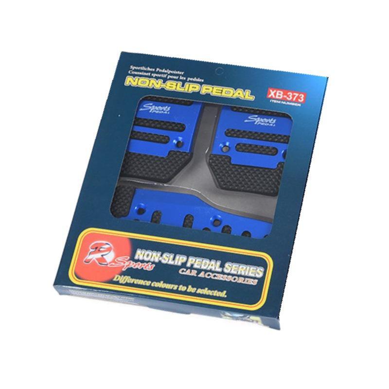 

Автомобильные противоскользящие ручные/автоматические педали акселератора и тормоза - Автомобильные принадлежности Manual Transmission (Color Box) синий