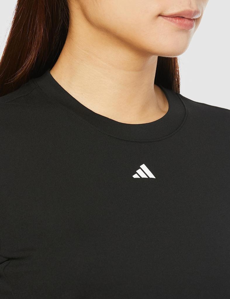 Adidas NEN33 T-shirt polyvalent à manches courtes pour femmes, Noir/Blanc (IA7748) J/XS