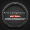 Suede Car Steering Wheel Cover Citroen C1 C2 C3 C4 C5 C6 ELYSEE VTS Xsara DS3 C-Crosser Berlingo Sega AIRCROSS C3-XR Accessories aog123