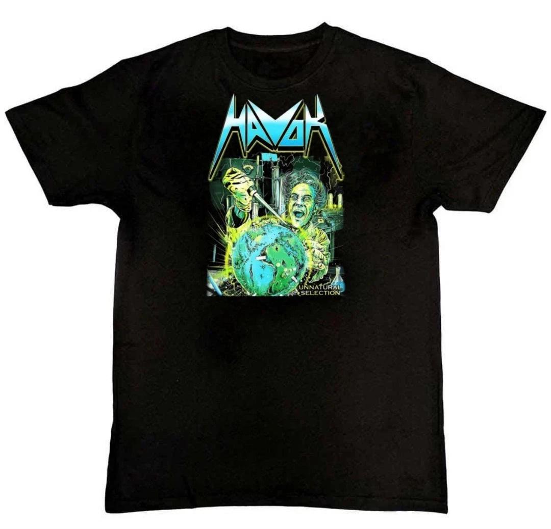

Havok Band Unnatural Selection Album Graphic Mens 100% Cotton T-shirt Mens Tees Top XL