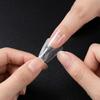 240Pcs Nail Extension Dual Forms Sandwich Design Full Cover Tips for Salon and Home Quick Acrylic Gel Sculpting