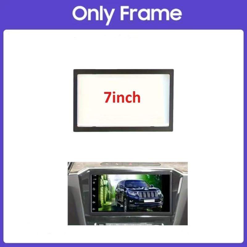 

Панель для автомагнитолы 9/10 дюймов Переходник на 7 дюймов 2 DIN Панель для автомагнитолы Автозвук Комплект для приборной панели Монтажная рамка Отделка Ободок