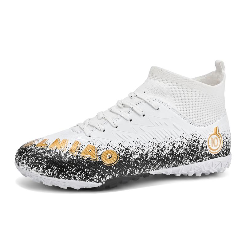 

Original Men Soccer Shoes Society Football Boots Grass Training Top Quality Ultralight Resistant Outdoor Non Slip Football Shoes 46