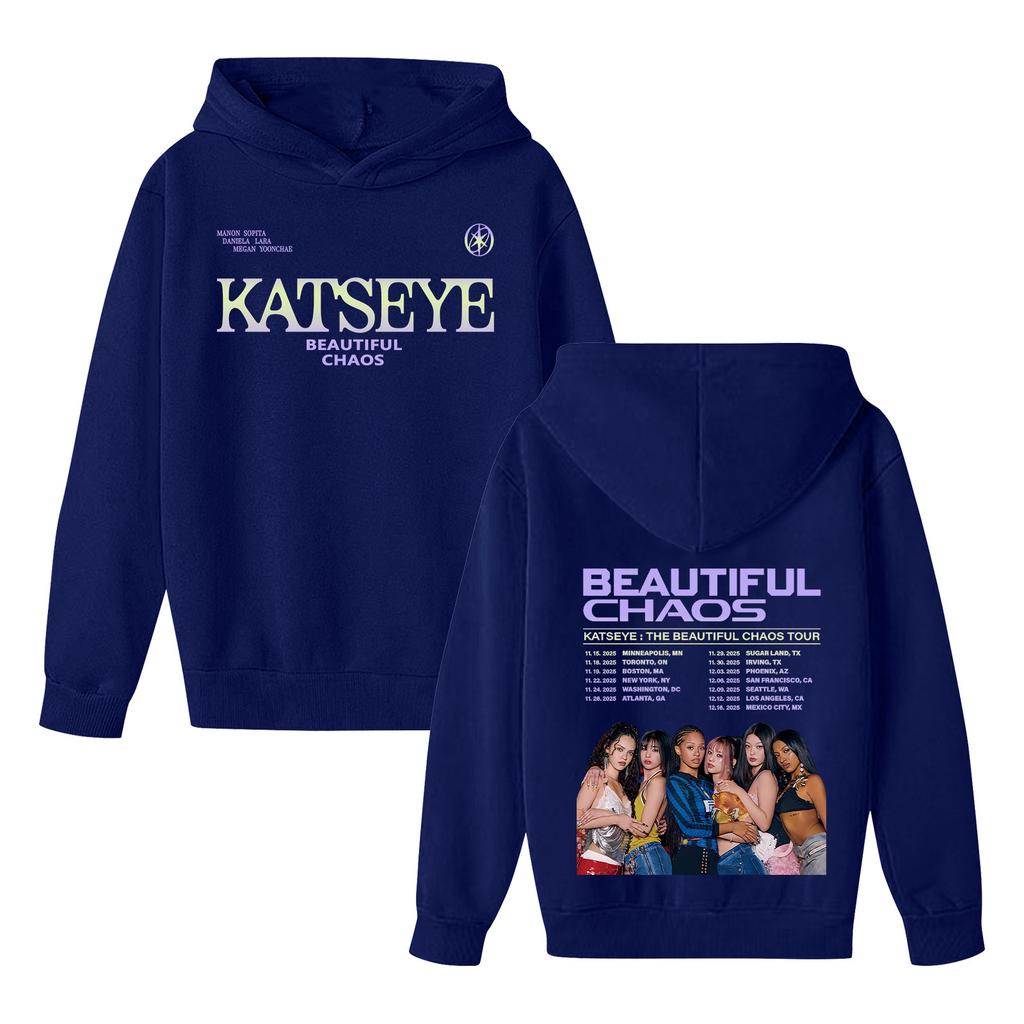 Kids' Long Sleeve Loose Pullover Letter Print Drawstring Hooded Sweatshirt