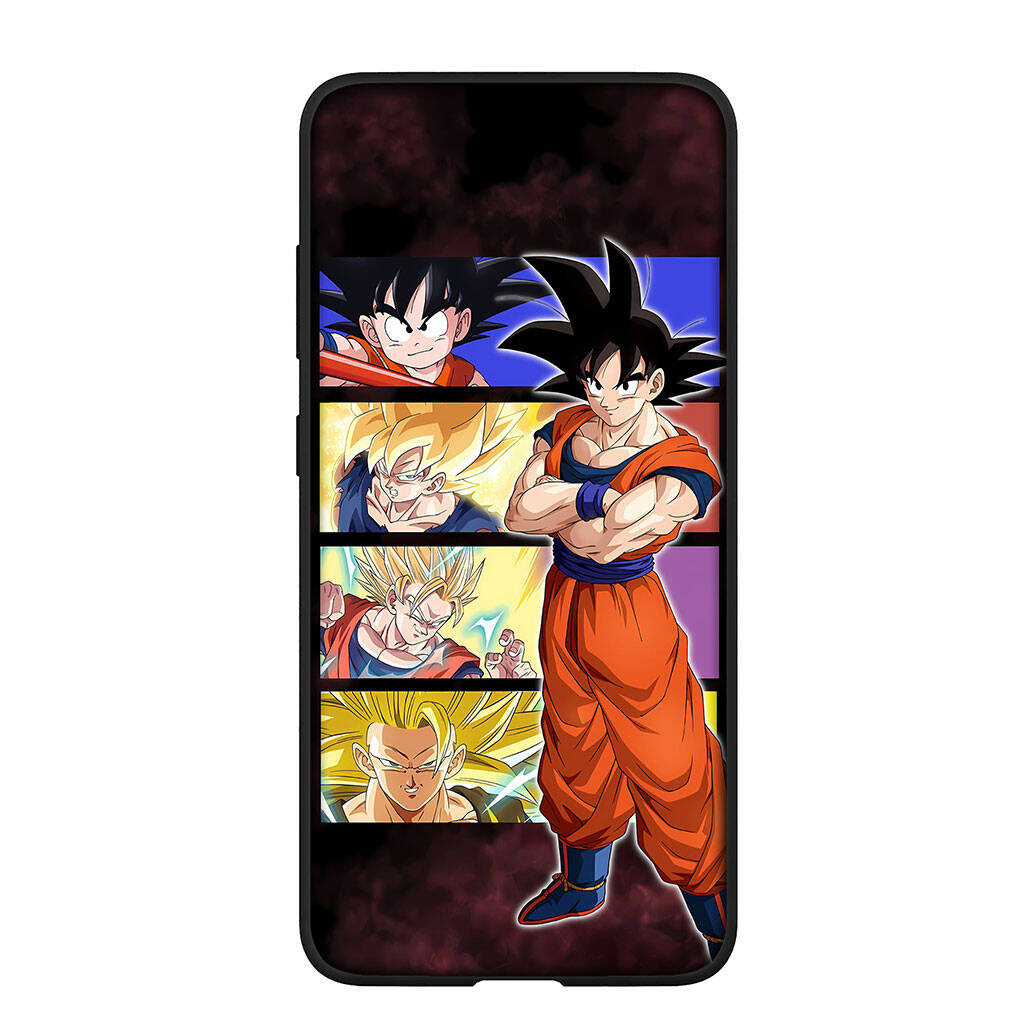Phone Case for iPhone 17 15 16 Plus Redmi Note 14 12 11 13 Pro Max Huawei P30 P20 Lite Y9 OPPO A60 A40 A80 A38 A54 Cartoon Dragon Son Gokus Ball Cover