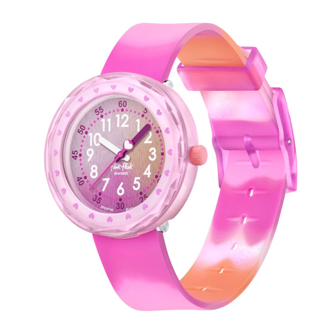 

Swatch Flik Flak FUZE IN PINK FCSP130 Розовые Часы Для Девочек розовый