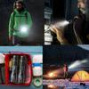 High Power T6 LED Flashlights Camping Torch 5 Light Modes Zoom Light Aluminum Alloys Waterproof Material External 18650 Battery