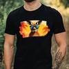 T-Shirt Herren Känguru Mit Sonnenbrille Motiv Baumwolle Größe XS Bis 5XL
