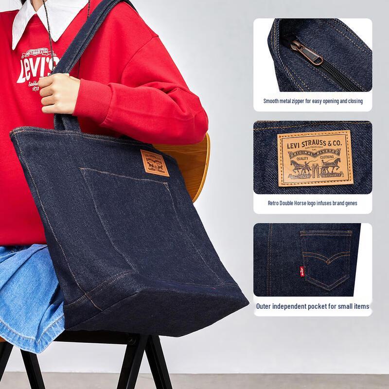 Levi's Women's Raw Denim Tote Bag