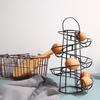 Egg Rack Spiral Storage Egg Skelter Deluxe Spiraling Dispenser  Basket Storage Space Multi-functional