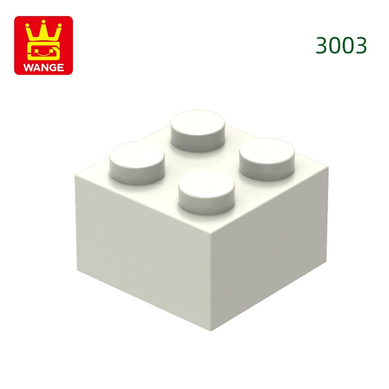 Non-Toxic 77Pcs/Lot 3003 2X2 High 4-Hole Building Blocks Moc Color Parts Compatible With Bricks Diy Children Toy Assembly Gift Box