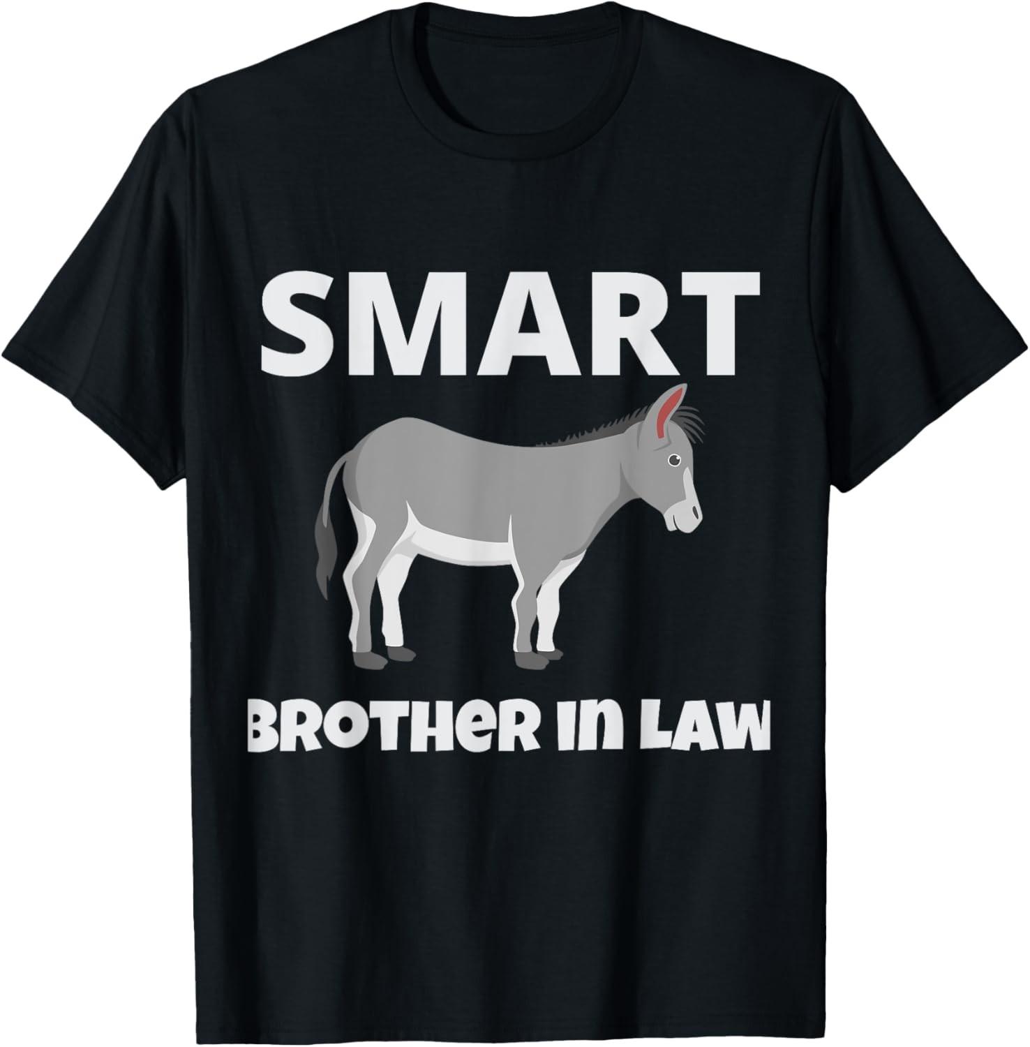 Best smart ass brother-in-law ever funny sarcastic family T-Shirt S разноцветный