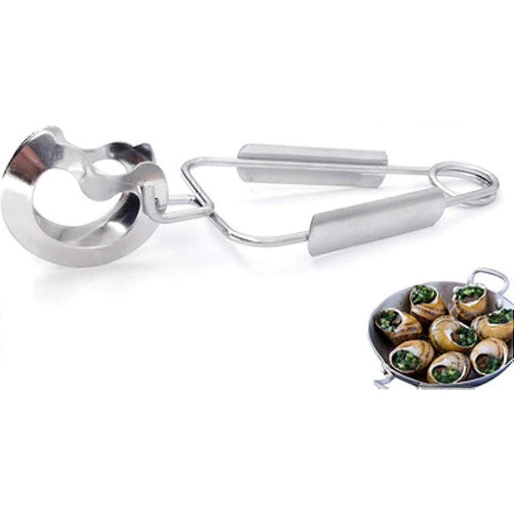 Stainless Steel Parts Snail Snail Tongs Forks Snail Clips Kitchen Food Tongs Serving Tong Mini Kitchen Tongs Easy Cleaning,for Home Restaurant Hotel,D