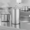 Dampfpresse mit Thermometer Hitzebeständiges Edelstahl Fleischformwerkzeug