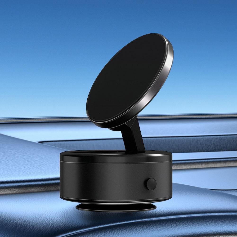 Car Magnet Phone Mount 360° Rotation Magnetic Vacuum Suction Cup Phone Holder Car Dashboard Phone Mount for Magsafe Phones