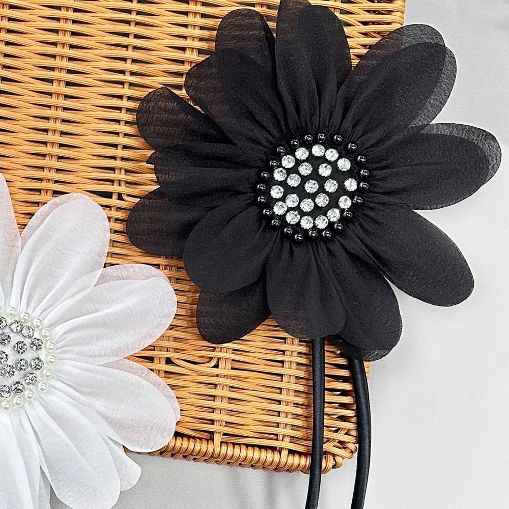 Mesh 3D Bekleidungsapplikation Große Größe Brustblume Neue Kleiderflicken Kleidung