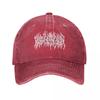 Blood Incantation Band FanMade Tees Baseball Cap Unique Hats Cute Black Hat Luxury Brand Caps Unisex Womens