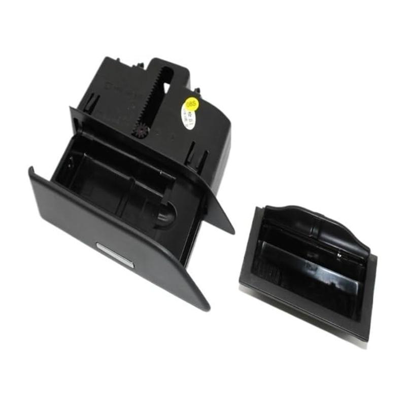Door Panel Ashtray Replacement Part 35D857306, Black Pull-Out Tray Housing Insert for Interior Door Repair and Part Reference Lookup