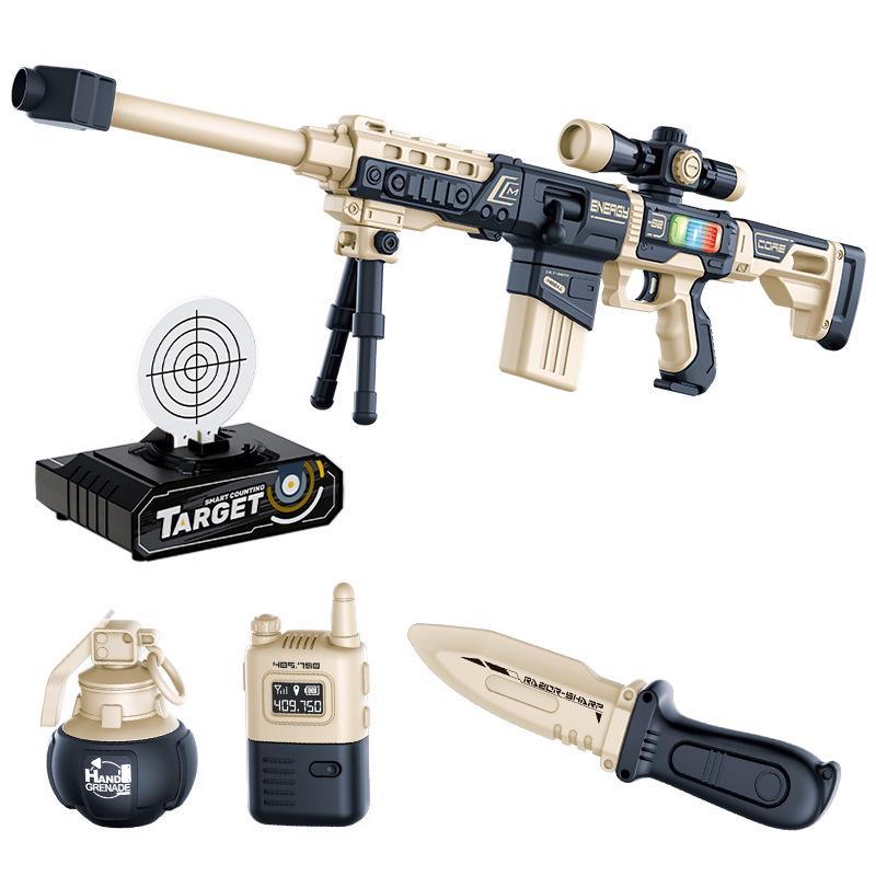 Magnetic Toy Gun with Creative Design and Electric Sound Effects, Ideal Children's Gift for June 1st Birthday.