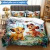 Lion king 3pcs K-pop music group Bedding set,Ideal for Bedroom, Dormitory,Including Duvet Cover And 2pcs Pillowcases,Fan gifts