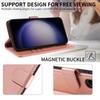 For Samsung Galaxy S23 Leather Case Litchi Texture RFID Blocking Wallet Stand Phone Cover