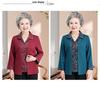 Elegant Spring & Autumn Shirt for Mother-in-law - Stylish Outfit for Middle-Aged & Elderly Women