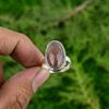Oval Sunstone Gemstone Mother Artisan Statement Handcrafted New Ring 925 Silver
