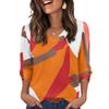 Women's Fashion, Casual And Retro V-neck Top