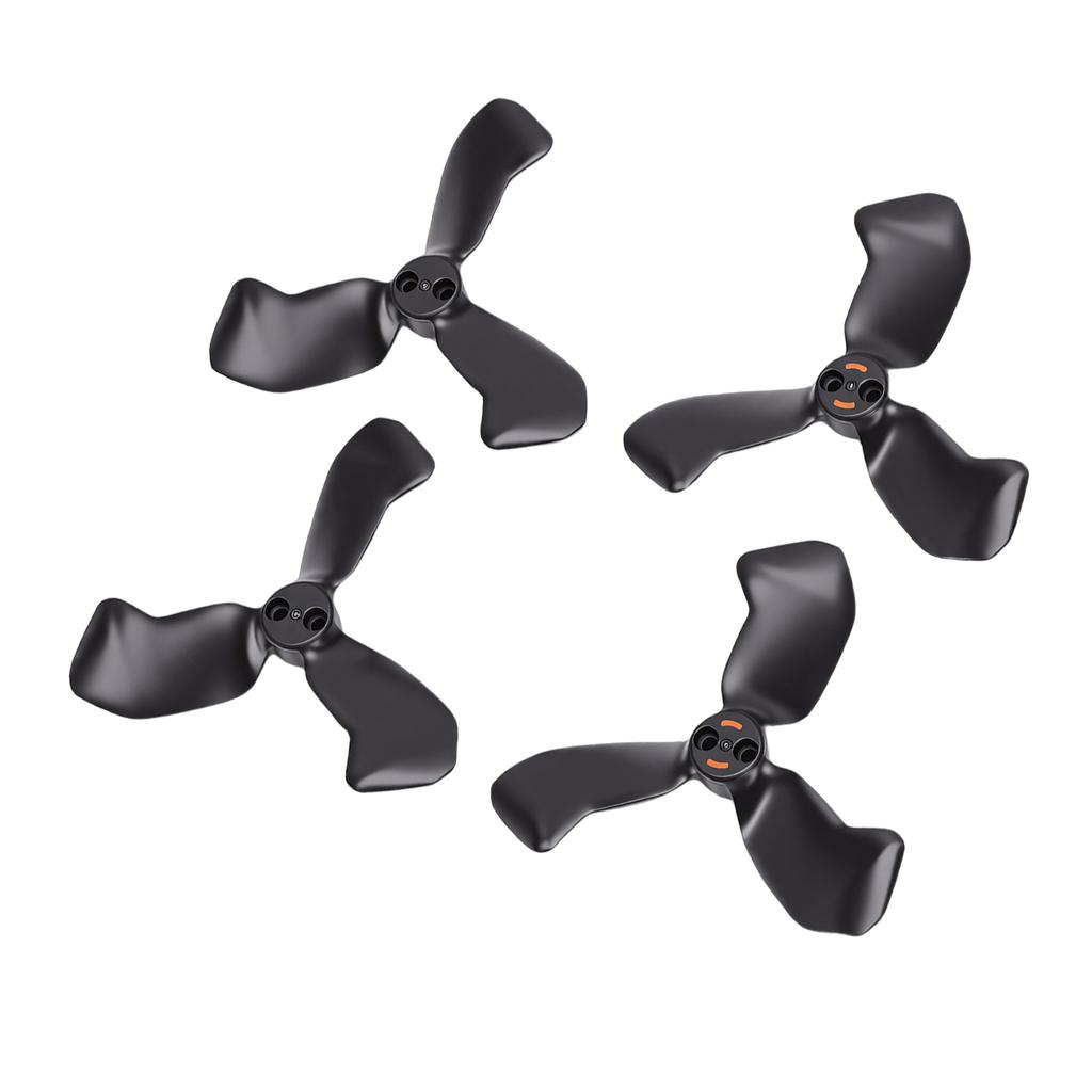 4PCS 3 Vanes Propell s Fit for NEO 2 Drone PC Low Noise Drone Replacement Paddles Lightweight Extended Time