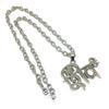 "@Shiva Trishul Silver Necklace Pendant UKD 713 80% Off