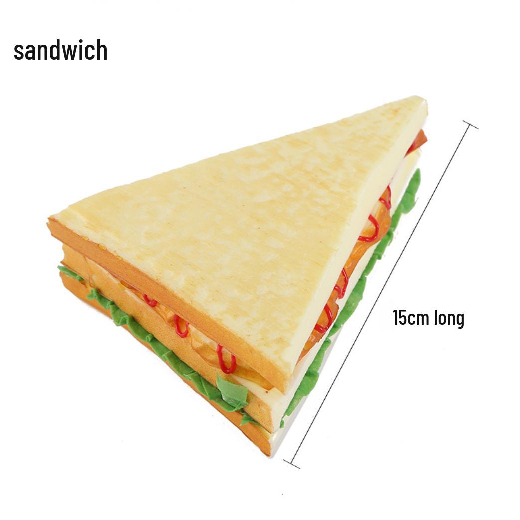 Искусственный Хлеб Сэндвич Модель Торт Дисплей Реквизит для Декора Кухни или Магазина