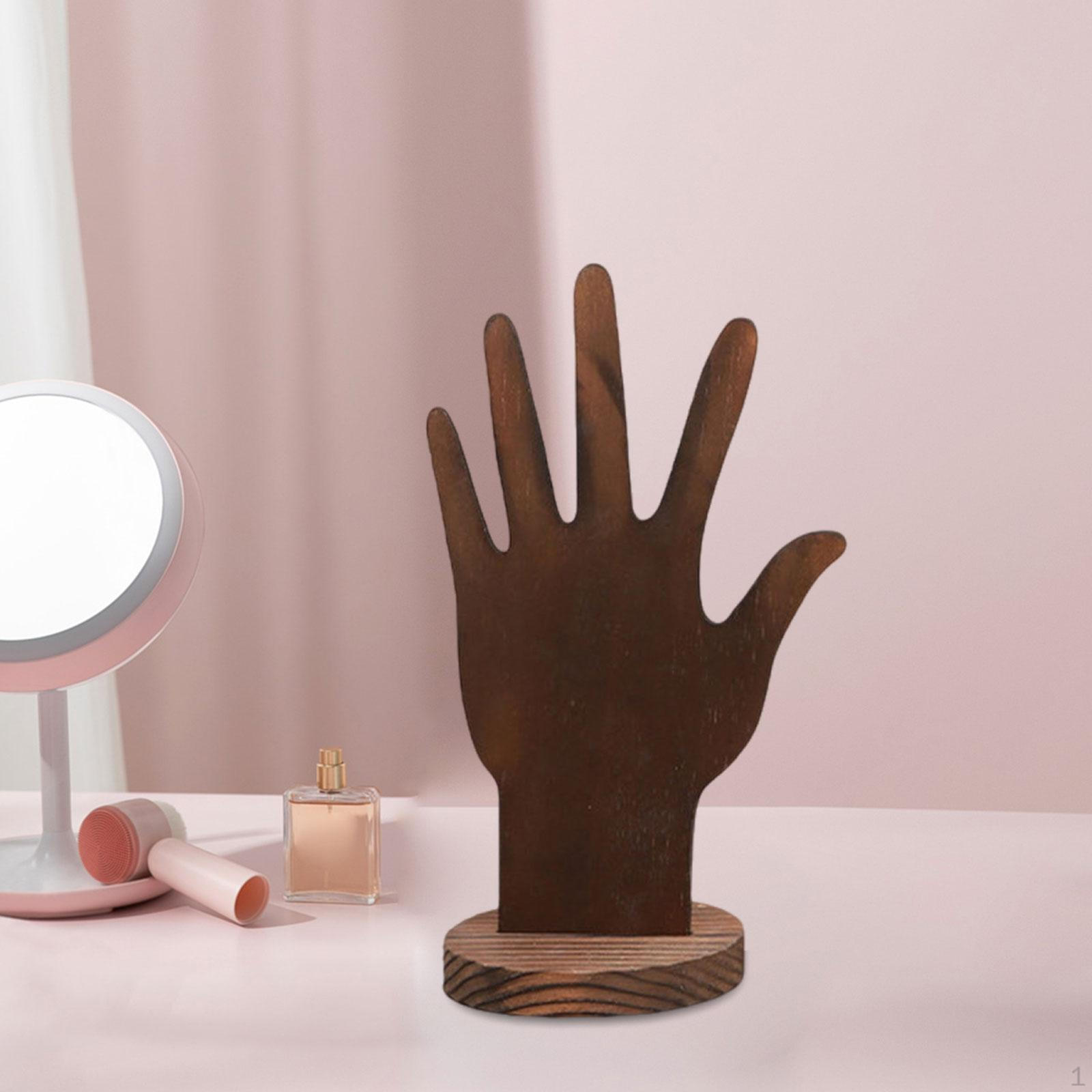 

Женский манекен для рук, держатель для ювелирных изделий, современный органайзер, браслет, перчатки, кольца коричневый