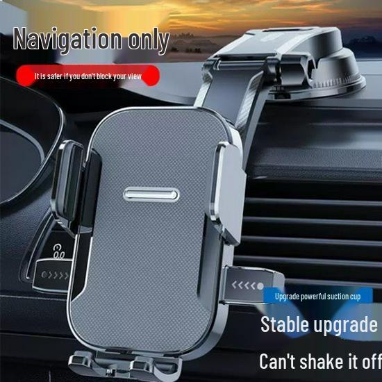 Multi-functional Suction Cup and Air Vent Car Phone Holder
