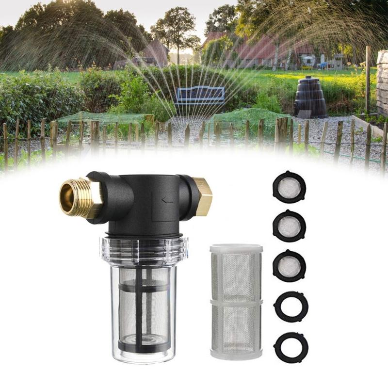 Sediment Filter Garden Hose Filter Protects Pressure Washer Part Filter Hose Washer Suitable for Garden Hose Repairing