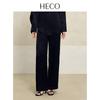 HECO New Chinese Style Acetate Wide-Leg Pants