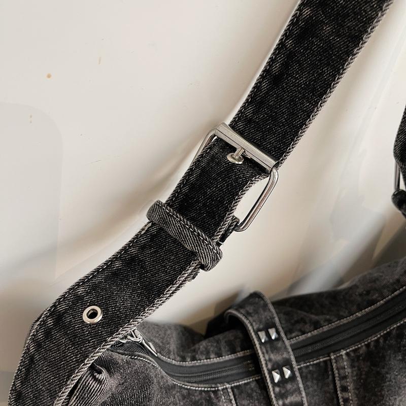 Torba Kowbojska Damska Duża Pojemność Podpachowa Pierogowa Torba na Ramię