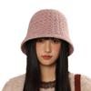 Autumn and Winter New Bucket Hat Women's Simple Versatile Solid Color Bucket Hat Trendy Foldable Washbasin Hat