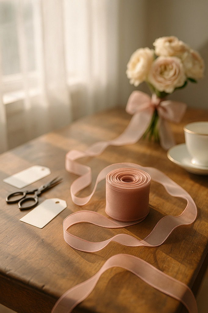 1 Stück 9 m/Rolle Chiffon-Seidenband Organza-Satin für DIY-Handwerk, Geschenkverpackung, Dekoration, Hochzeitssträuße, Kranz, Nähzubehör