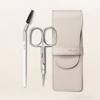 Fillimilli Fine Eyebrow Scissors Set (+ Mini Brow Brush)