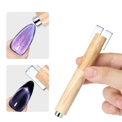 Nagelmagnet Katzenaugen Gel-Nagellack Magnetstift Nagelmagnetwerkzeug Nagelmagnetstab für Salon