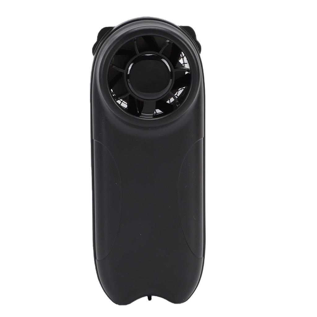 Portable Handheld Turbo Fan Battery Operated Personal Desk Cooling Fan with Digital Display Lanyard for Outdoor
