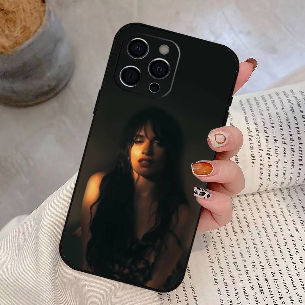 C-Camila C-Cabello Cxoxo Phone Case For iPhone 17, 16,15,14,13,12,11 Plus,Pro Max, Others Soft Black Cover