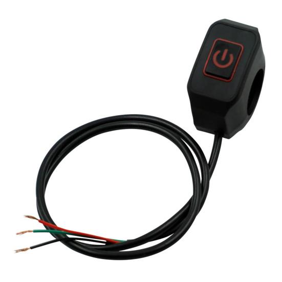 

Переключатель фар Plug Play Perfect Fitment IP65 Водонепроницаемый светодиодный мотоцикл ВКЛ/ВЫКЛ красный