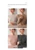 Women's Pure Cashmere Knit Pullover - Simple, Versatile Solid Color, Round Neck, Soft and Slimming Base Layer.
