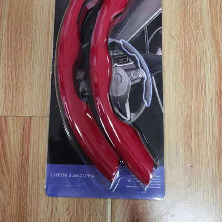 Suede Leather Car Steering Wheel Cover Wear-resistant Winter Warm Anti-skidding